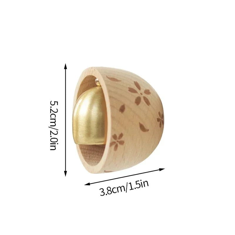 Storazone S8 wind chimes Wooden Doorbell Bird Bell Wind Chimes Wireless Doorbell for Home Entrance Door Bell Aesthetic Room Walll Decor 방 꾸미기 빈티지