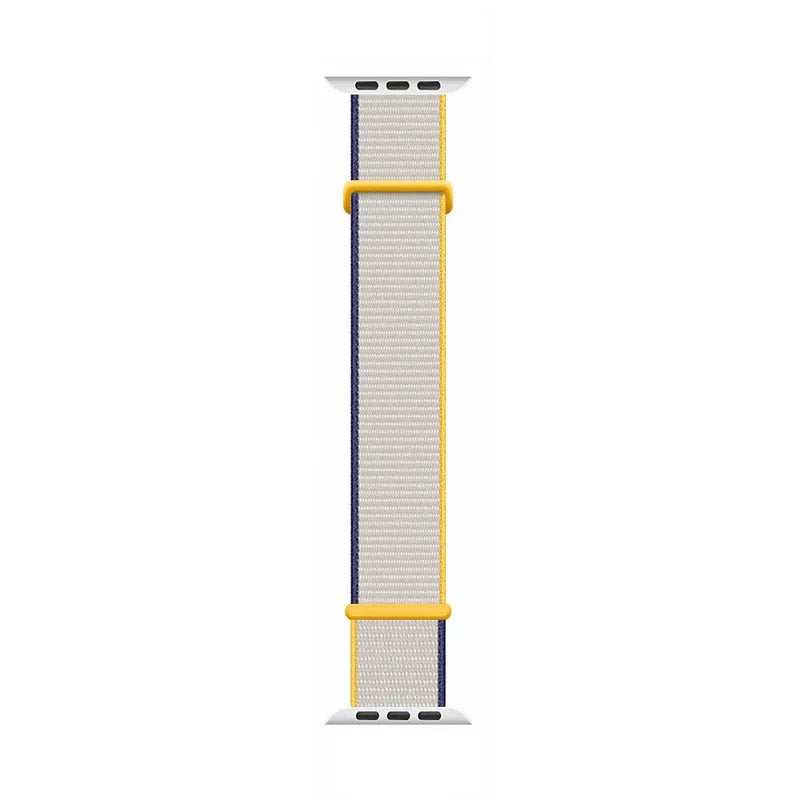 Storazone Sea salt / 38mm 40mm 41mm Nylon Band for Apple Watch Strap 49mm 45mm 41mm 44mm 40mm 42mm 38mm Adjustable Elastic Bracelet iWatch Ultra Series 3 4 5 SE 678