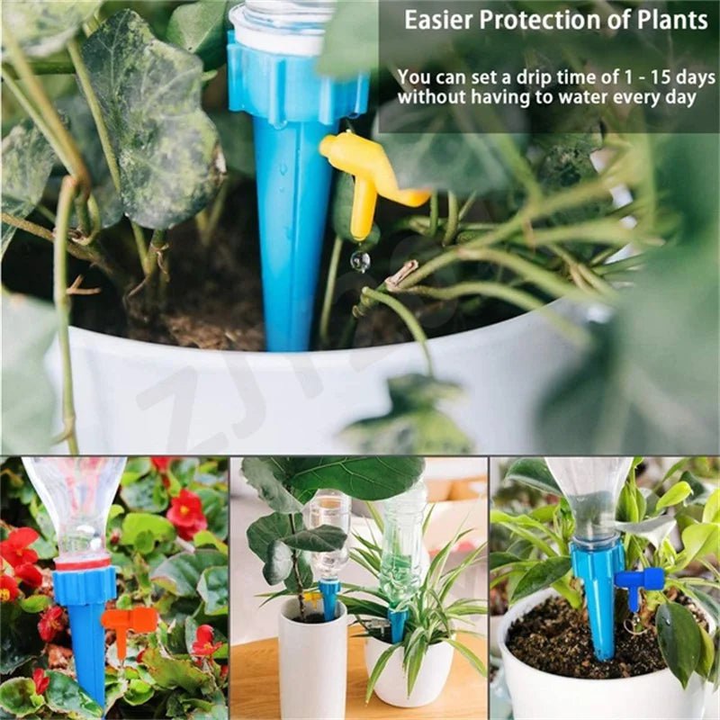 Storazone Self Watering Kits Waterers Drip Irrigation Indoor Plant Watering Device Gardening Flowers and Plants Automatic Waterer Gadgets