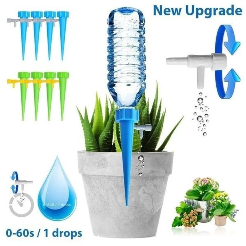 Storazone Self Watering Kits Waterers Drip Irrigation Indoor Plant Watering Device Gardening Flowers and Plants Automatic Waterer Gadgets