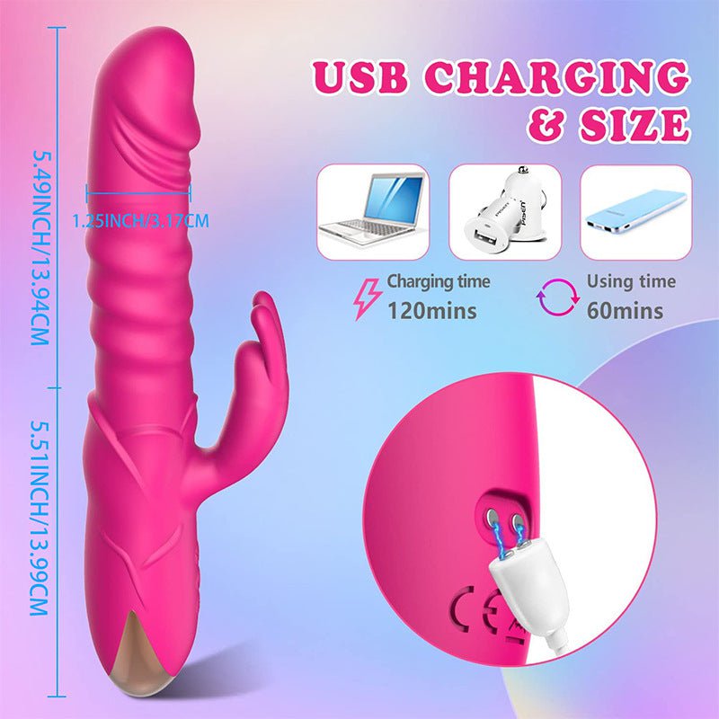 STORAZONE sex Rose Automatic Retractable Massage For Women