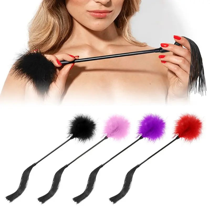 Storazone Sexy Toys For Couples Stick Flirting Spanking Whip Props Adult Supplies Games Tease Tickle Feather Stick Erotic Sex Shop 18