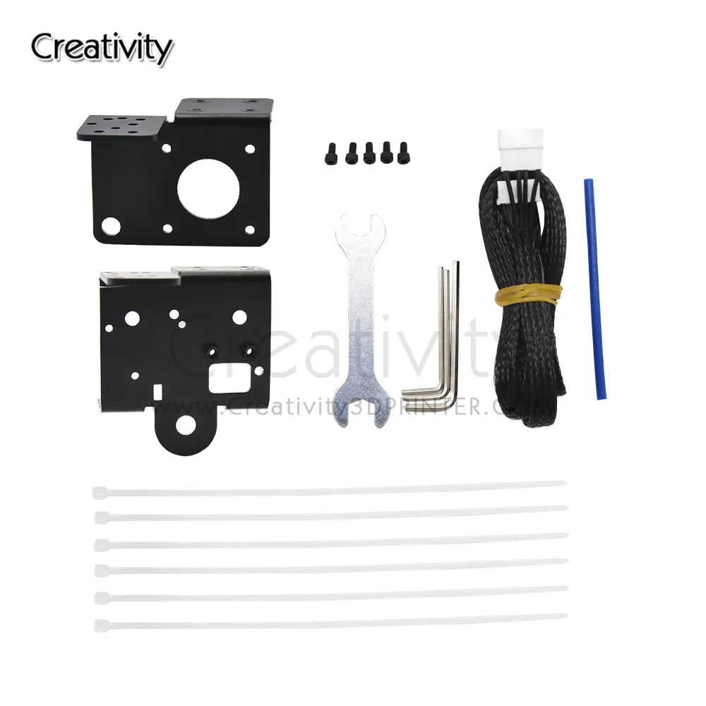 Storazone Sheet Metal Set Ender3 Direct Drive Upgrade Kit Conversion Bracket for Ender 3/ V2/Pro Compatible with Dual Drive Extruder Metal Bowden Extruder