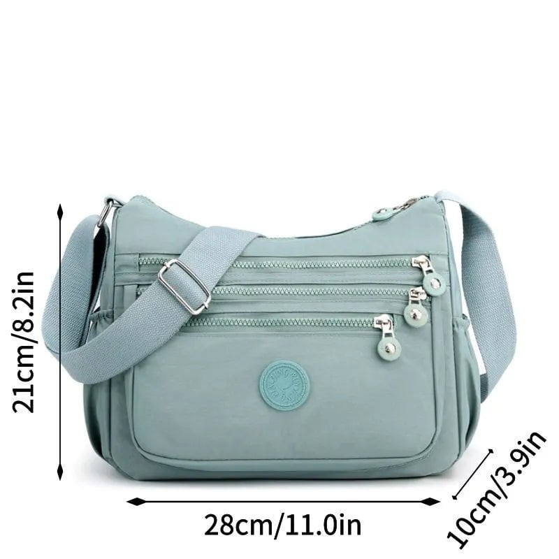 Storazone Shoulder Bag Crossbody Bag for Women Messenger Bags Waterproof Nylon Ladies Handbag