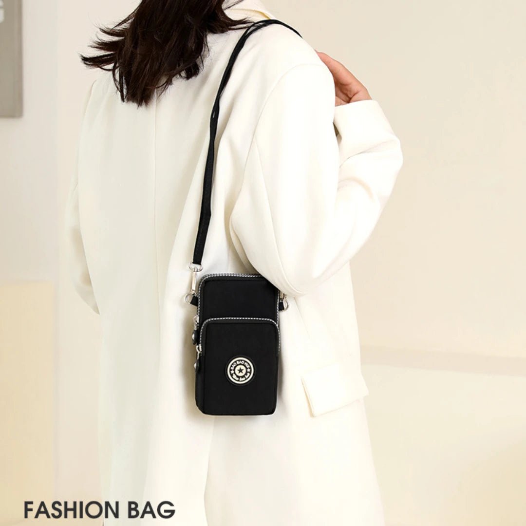 Storazone Shoulder Bag Nylon Women Mobile Phone Bag Mini Female Messenger Purse Lady Wallet Small CrossBody Bag Women Handbag Сумка Женска