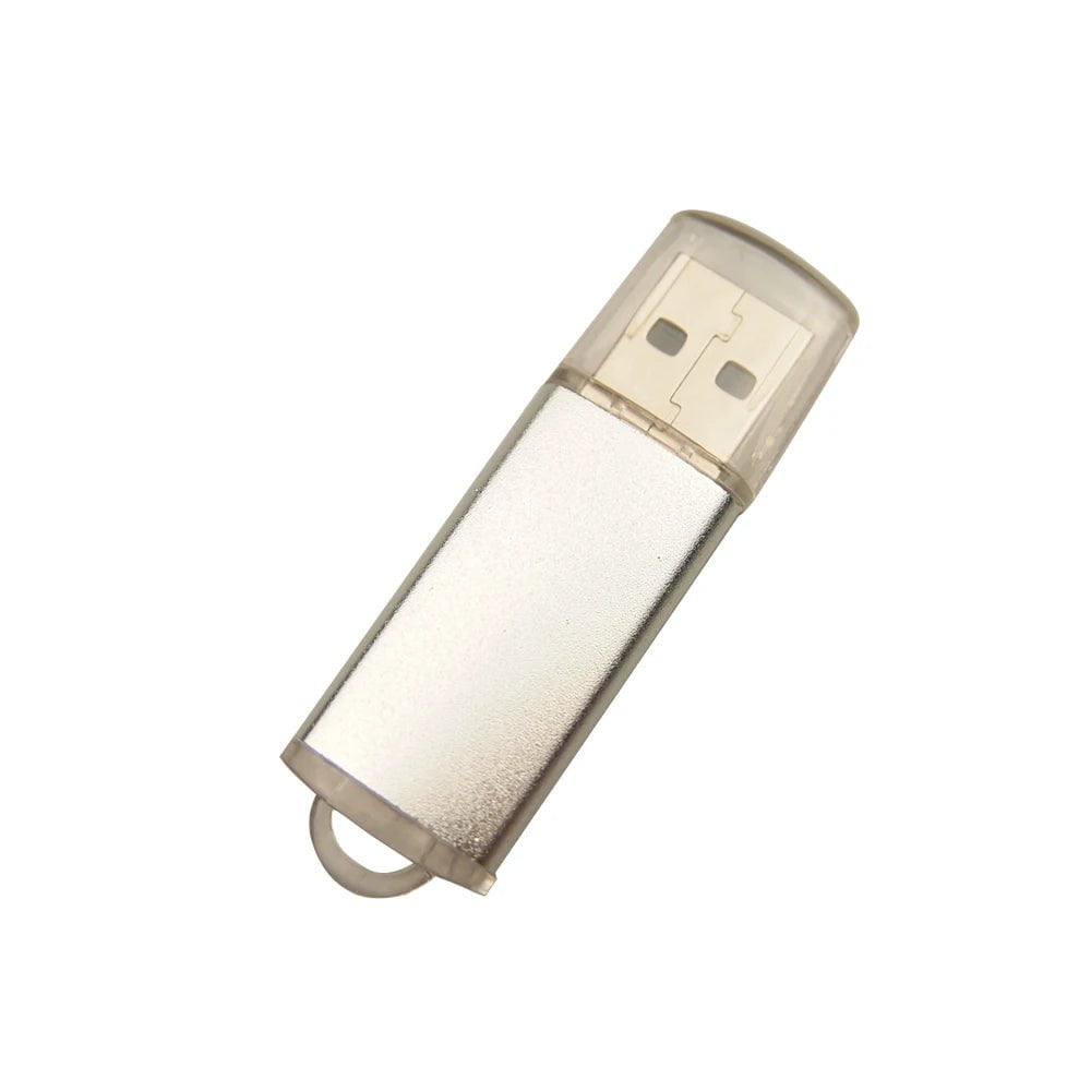 Storazone silver / 4GB Engrave Gift USB Flash Pen Drive 2.0 4gb 8gb Memory Stick 128mb 16gb 32gb Pendrive for Business Mini Cle U(Over 10pcs Free Logo)