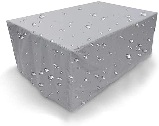 Storazone Silver / CHINA / 40X40X40cm Outdoor Furniture Covers Waterproof Rain Snow Dust Wind-Proof Anti-UV Oxford Fabric Garden Lawn Patio Furniture Covers 40 Size