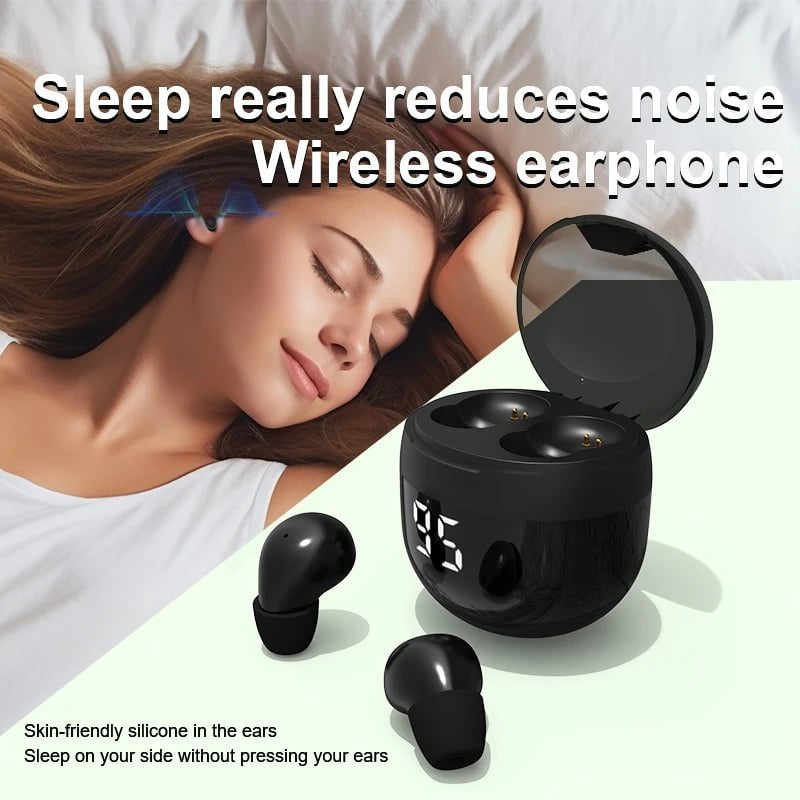 Storazone SK18 Superbass Earphones,TWS Wireless Bluetooth Headset,With Mic Smart Touch Headphones,Invisible Mini Noise Reduction Earbuds