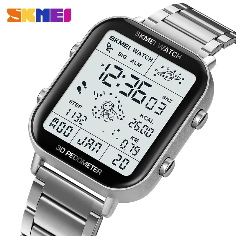 Storazone SKMEI 1888 Fashion Men's Watch Waterproof Sport Electronic Watches LED Digital Reloj Masculino Men Business Wristwatch Clock