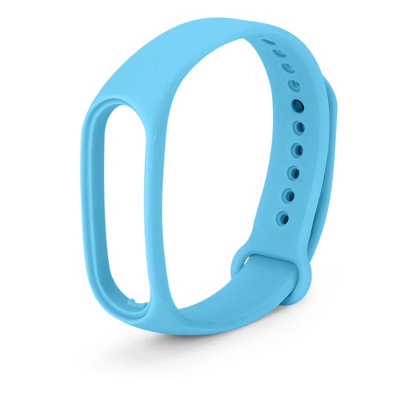 Storazone Sky blue 07 / Mi band 7-6-5 / CHINA Watchbands for Xiaomi Mi Band 7 bracelet silicone wrist Miband 5 6 NFC Replacement pulsera Sport correa mi band 7 6 3 4 5 strap