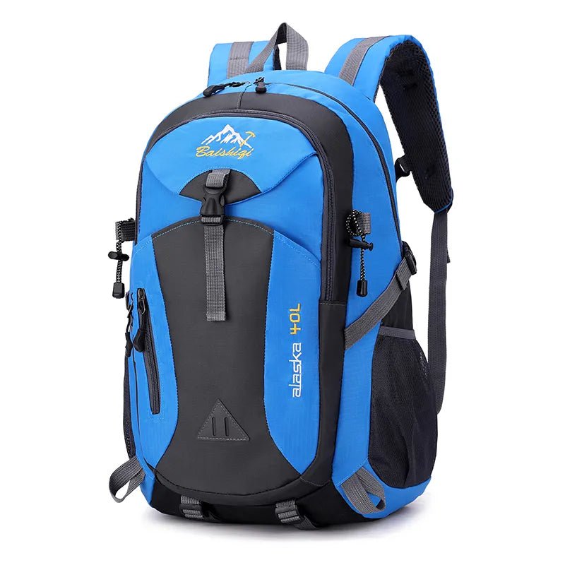 Storazone Sky Blue / 30L 52x30x20cm Men Backpack 2022 New Nylon Waterproof Casual Outdoor Travel Backpack Ladies Hiking Camping Mountaineering Bag Youth Sports Bag