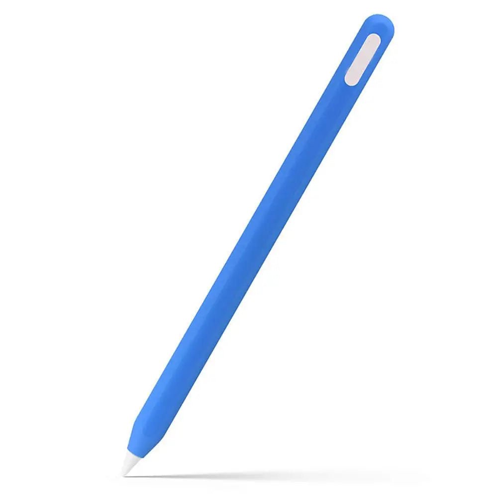 Storazone Sky blue For Apple Pencil 2 Silicone Case For Ipencil 2nd Generation Anti-lost Anti-scratch Protective Cover Sleeve Pencil Cap