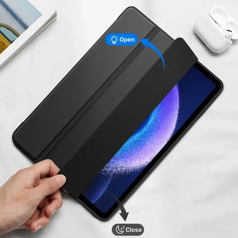 Storazone Smat Case For Xiaomi Pad 6 2023 11 inch PU Leather Tri-folding Magnetic Cover Funda For Xiaomi Mi Pad 6 MiPad 6 Pro 2023 Case