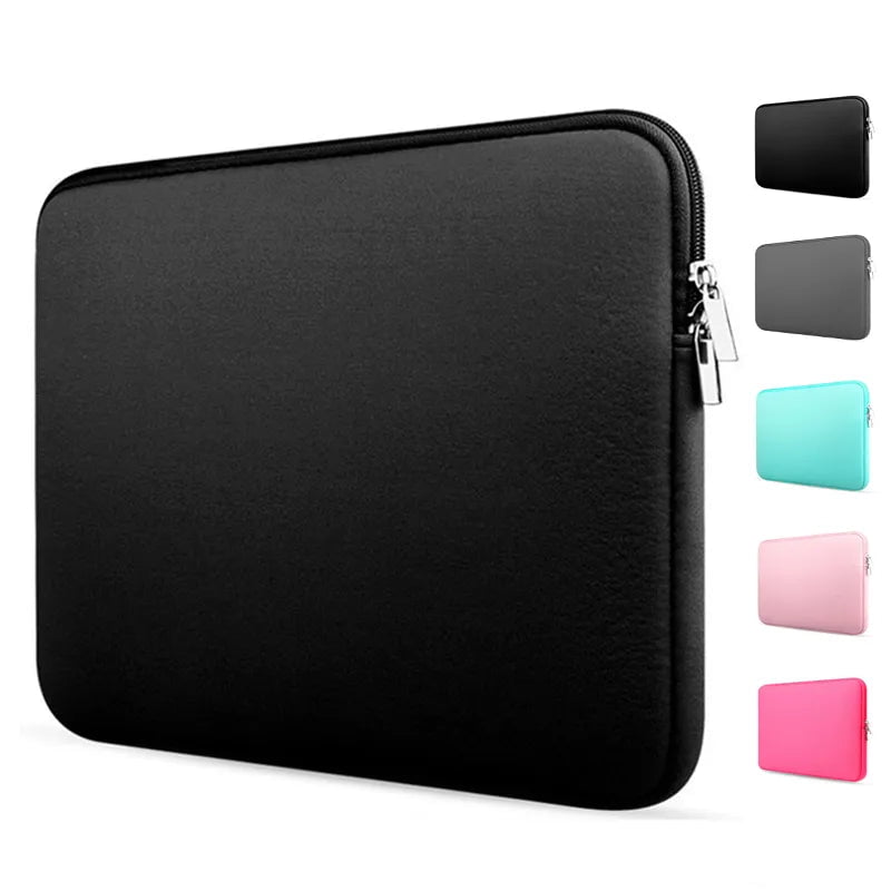 Storazone Soft Laptop Bag For Xiaomi Hp Dell Lenovo Notebook Computer For Macbook Air Pro Retina 11 12 13 14 15 15.6 Sleeve Case Cover