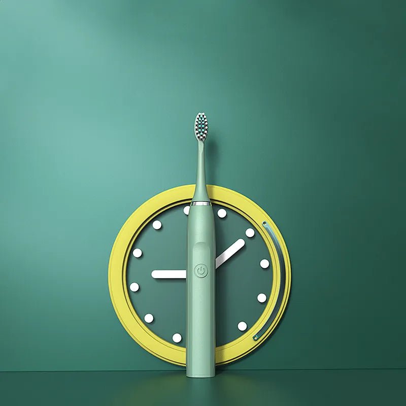 Storazone Sonic Electric Toothbrush for Adults Children Ultrasonic Automatic vibrator Whitening IPX7 Waterproof 3 Brush Head battery type