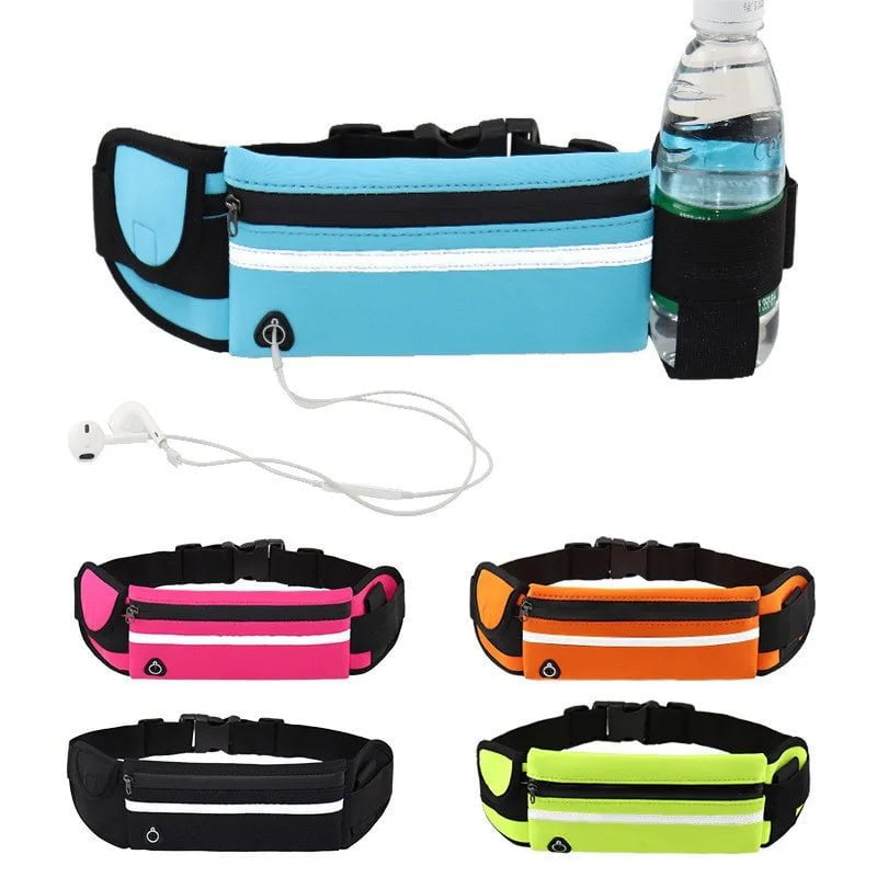 Storazone Sports Fanny Pack Women Running Waist Bag Men Belt bag Phone Gym Bag Water Hydration Backpack Running Accessories