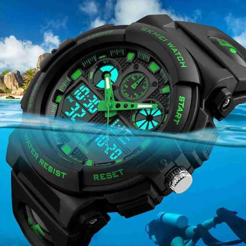 Storazone Sports Wristwatch Outdoor Waterproof Led Digital Luxury Military For Boyfriend Watches Gift Watch Quartz Birthday Men