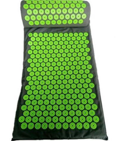 STORAZONE Sportwear A green / Set Acupuncture Yoga Cushion Massage Cushion and Pillow