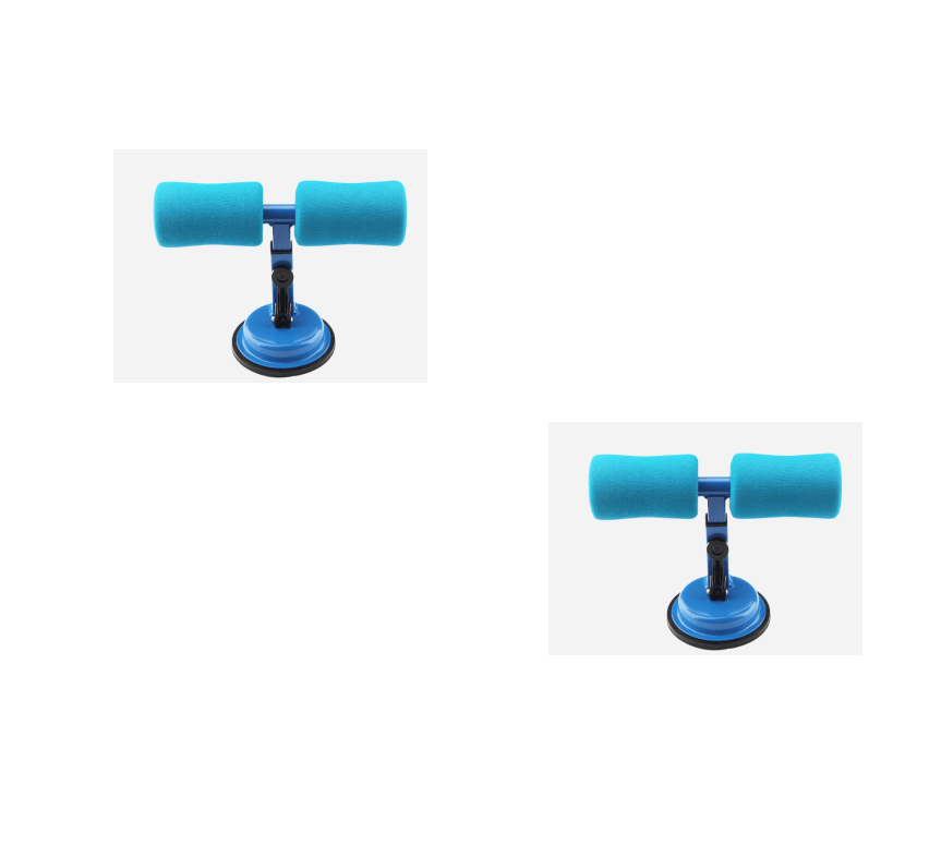 STORAZONE Sportwear Blue 2pcs Sit Up Bar Trainer