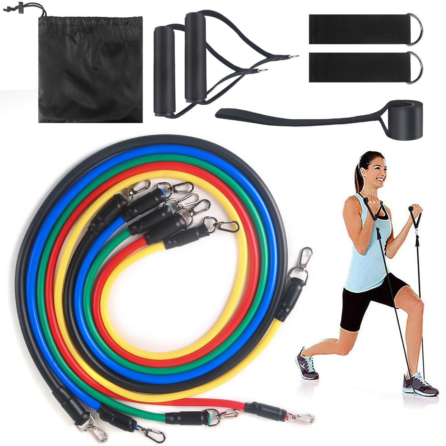 STORAZONE Sportwear Fitness Rally Elastic Rope Resistance Band