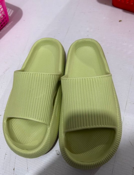 STORAZONE Sportwear Fruit green / 36or37 Soft Home Couple Slippers