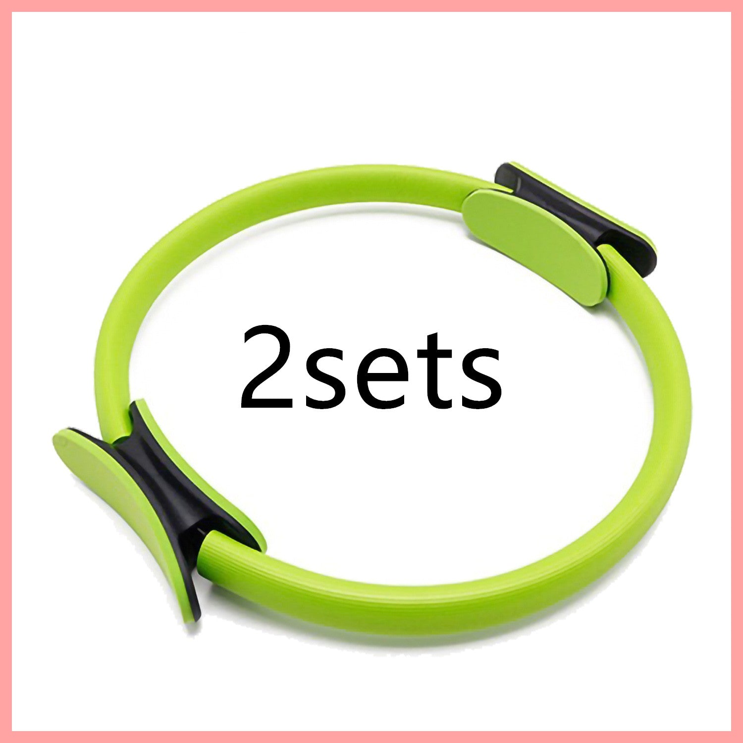 STORAZONE Sportwear Green2sets Yoga Fitness Pilates Ring Women Girls Circle Magic Dual Exercise Home Gym Workout Sports Lose Weight Body Resistance