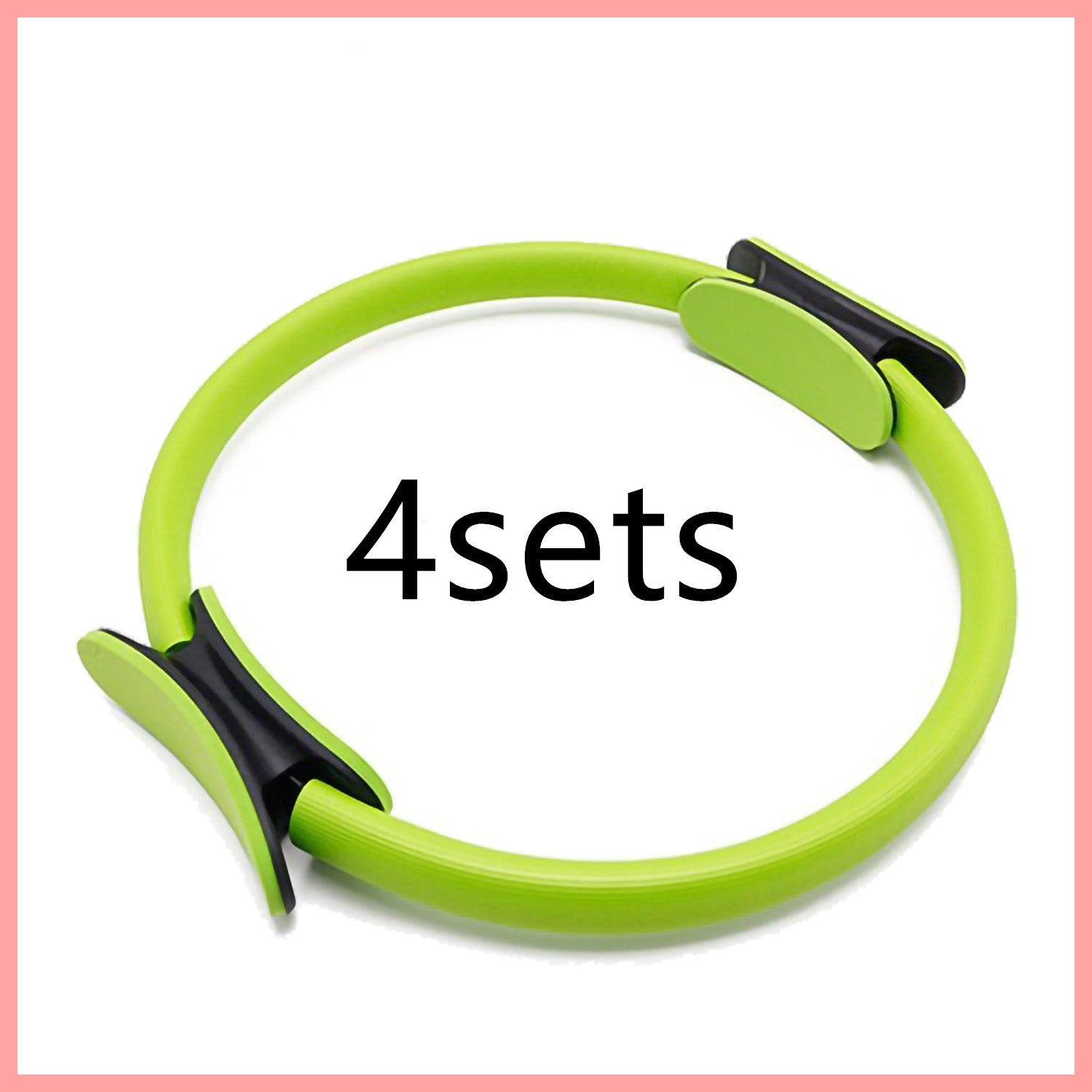 STORAZONE Sportwear Green4sets Yoga Fitness Pilates Ring Women Girls Circle Magic Dual Exercise Home Gym Workout Sports Lose Weight Body Resistance