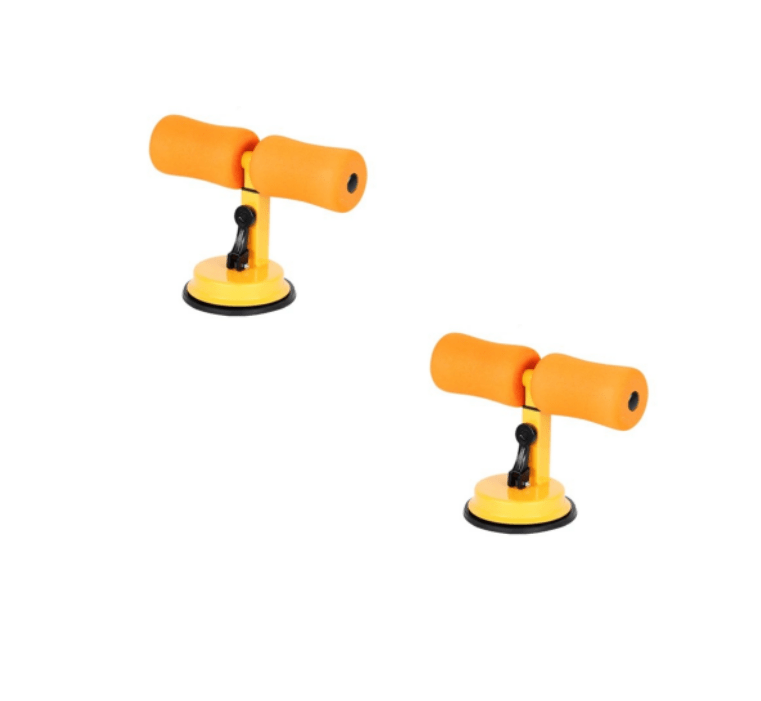 STORAZONE Sportwear Orange 2pcs Sit Up Bar Trainer