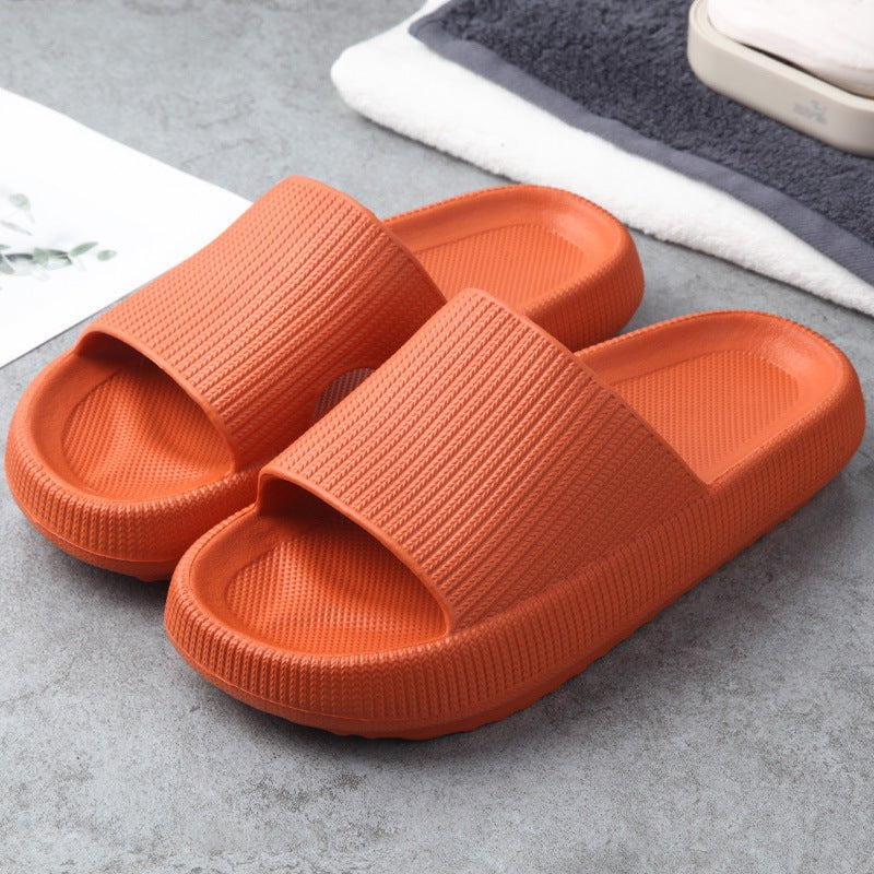 STORAZONE Sportwear Orange / 34or35 Soft Home Couple Slippers