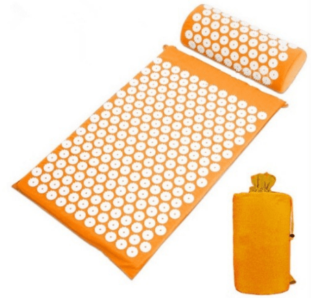 STORAZONE Sportwear Orange / Set Acupuncture Yoga Cushion Massage Cushion and Pillow