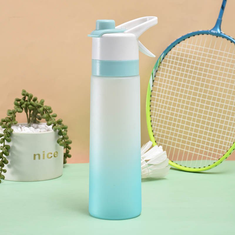 STORAZONE Sportwear PCblue Spray Water Bottle For Girls Outdoor Sport Fitness Water Cup Large Capacity Spray Bottle Drinkware Travel Bottles Kitchen Gadgets