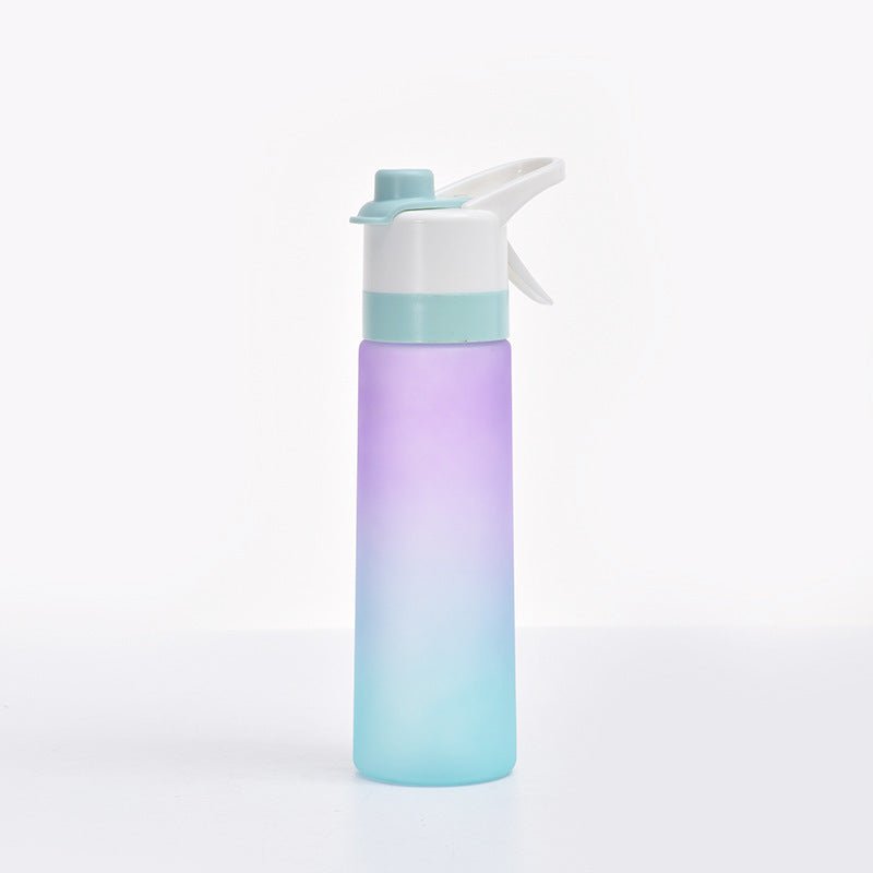 STORAZONE Sportwear PCPurple Spray Water Bottle For Girls Outdoor Sport Fitness Water Cup Large Capacity Spray Bottle Drinkware Travel Bottles Kitchen Gadgets