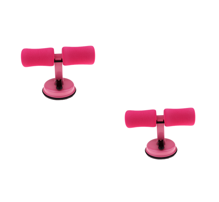 STORAZONE Sportwear Pink 2pcs Sit Up Bar Trainer