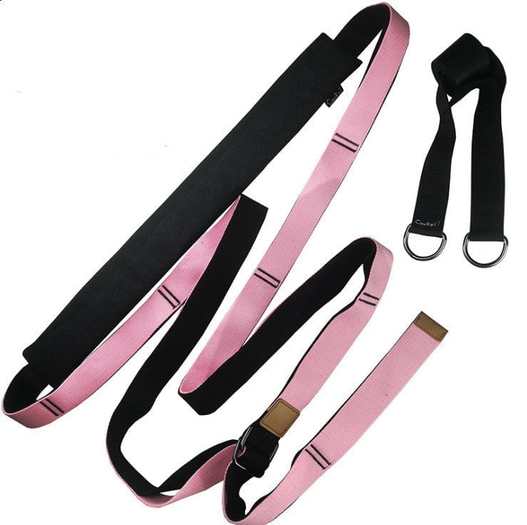 STORAZONE Sportwear Pink 3.8 cm Yoga Strap Exercise Gym Belt