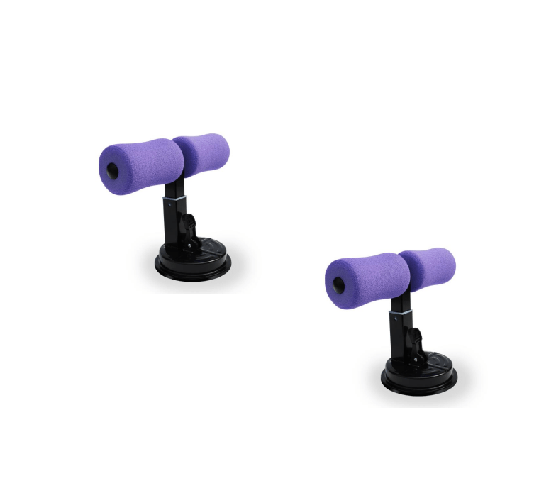 STORAZONE Sportwear Purple 2pcs Sit Up Bar Trainer