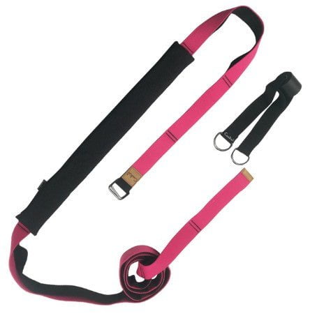 STORAZONE Sportwear Red 3.8 cm Yoga Strap Exercise Gym Belt