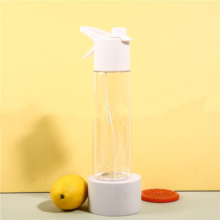STORAZONE Sportwear TRITANwhite Spray Water Bottle For Girls Outdoor Sport Fitness Water Cup Large Capacity Spray Bottle Drinkware Travel Bottles Kitchen Gadgets
