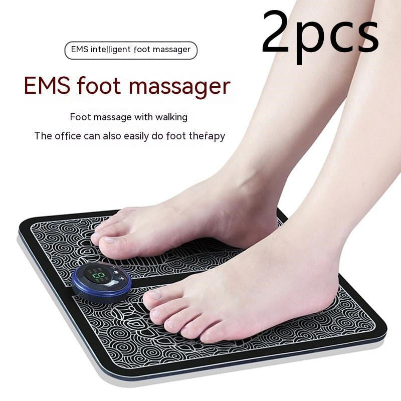 STORAZONE Sportwear Type A LCD Remote Control 2pcs / English Charging Foot Massage Device Electric