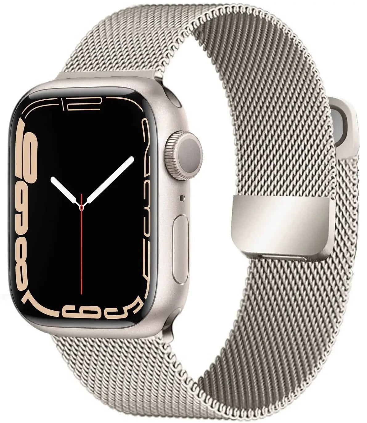 Storazone starlight / 38mm 40mm 41mm / CHINA Strap For Apple watch Band 44mm 45mm 41mm 49mm 42mm 40mm 45mm Milanese Loop bracelet correa iwatch series 9 7 8 4 5 6 SE Ultra2