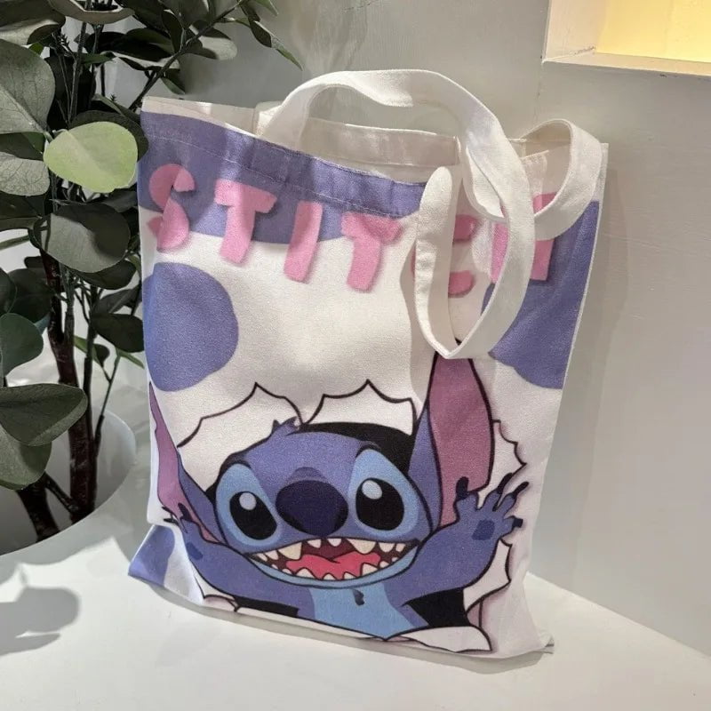 Storazone Stitch bag crossbody bag STITCH cartoon peripheral cute canvas bag shoulder bag Lilo and Baby same shopping bag