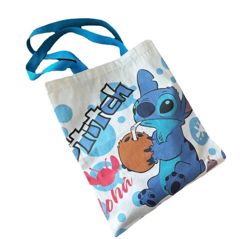 Storazone Stitch bag crossbody bag STITCH cartoon peripheral cute canvas bag shoulder bag Lilo and Baby same shopping bag