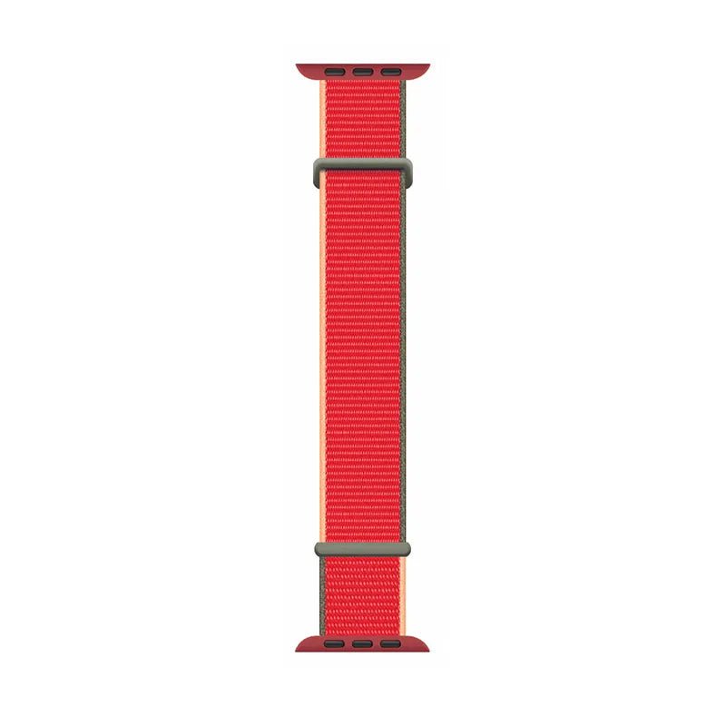 Storazone Strawberry / 38mm 40mm 41mm Nylon Band for Apple Watch Strap 49mm 45mm 41mm 44mm 40mm 42mm 38mm Adjustable Elastic Bracelet iWatch Ultra Series 3 4 5 SE 678