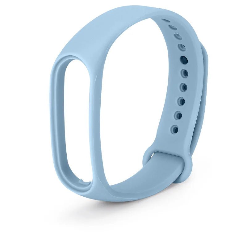 Storazone stretch blue 18 / Mi band 7-6-5 / CHINA Watchbands for Xiaomi Mi Band 7 bracelet silicone wrist Miband 5 6 NFC Replacement pulsera Sport correa mi band 7 6 3 4 5 strap