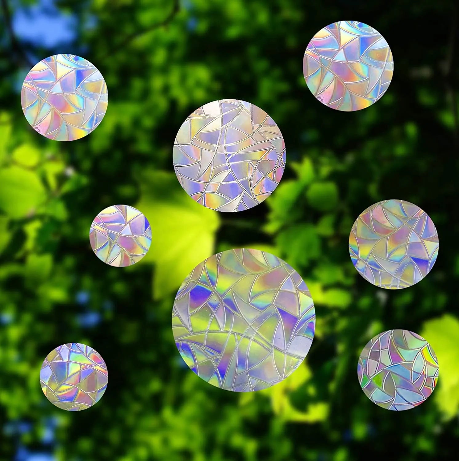 Storazone Sun Catcher Wall Stickers Rainbow Window Mirror Sticker Bedroom Decoration Window Decal for Home Decor Rainbow Maker