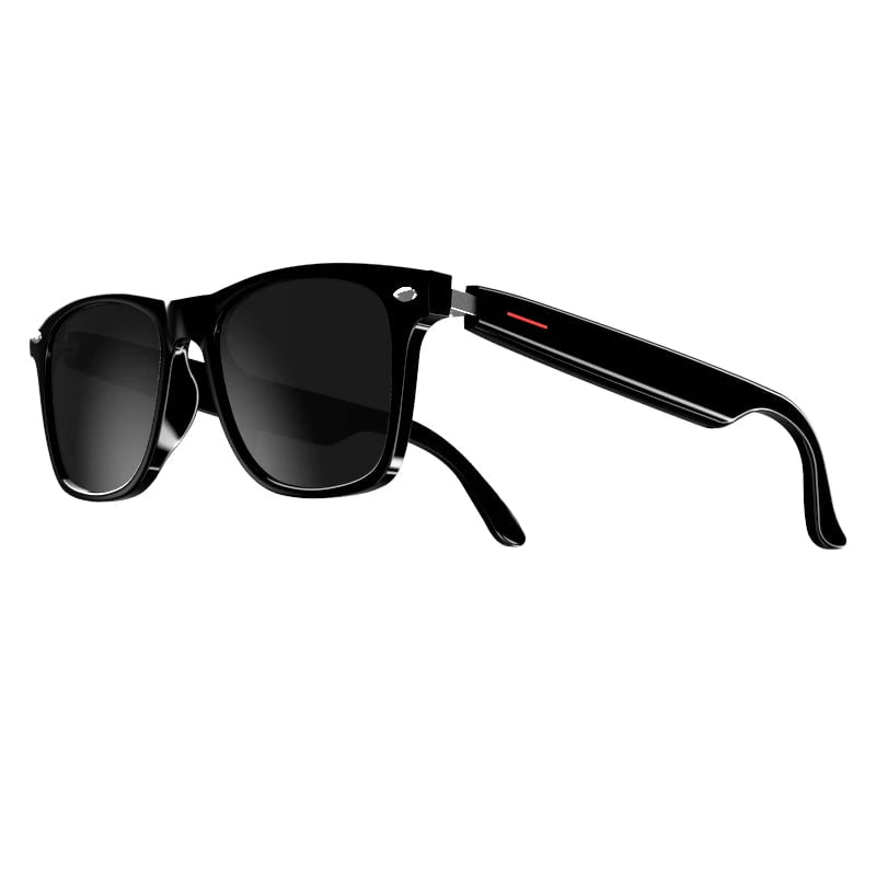 Storazone Sunglasses SENBONO Smart Glasses:Blue Light Filtering Polarized Sunglass Lenses  Audio Built-in Mic & Speakers Touch & Voice Assistant