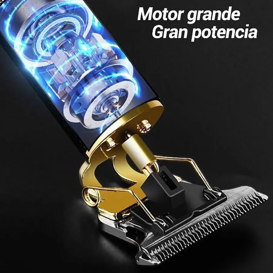 Storazone T9 Hair Clipper Electric Magic Fader Professional Engraving Clippers Electric Razor With LED Digital Display