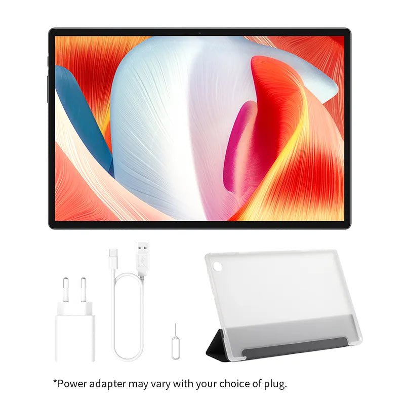 Storazone Tablet and Case / EU Plug / spain Teclast M40 Pro 2023 Android 12 Tablet 8GB RAM 128GB ROM UNISOC T616 10.1 inch Tablets 1920*1200 4G Dual SIM LTE 7000mAh Type-C