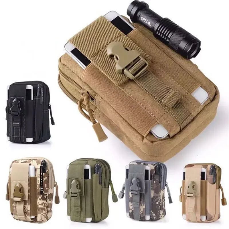 Storazone Tactical Leg Bag Army Camouflage Riding Locomotive Portable Multifunctional Leggings Bag Sports Hanging Waist Bag