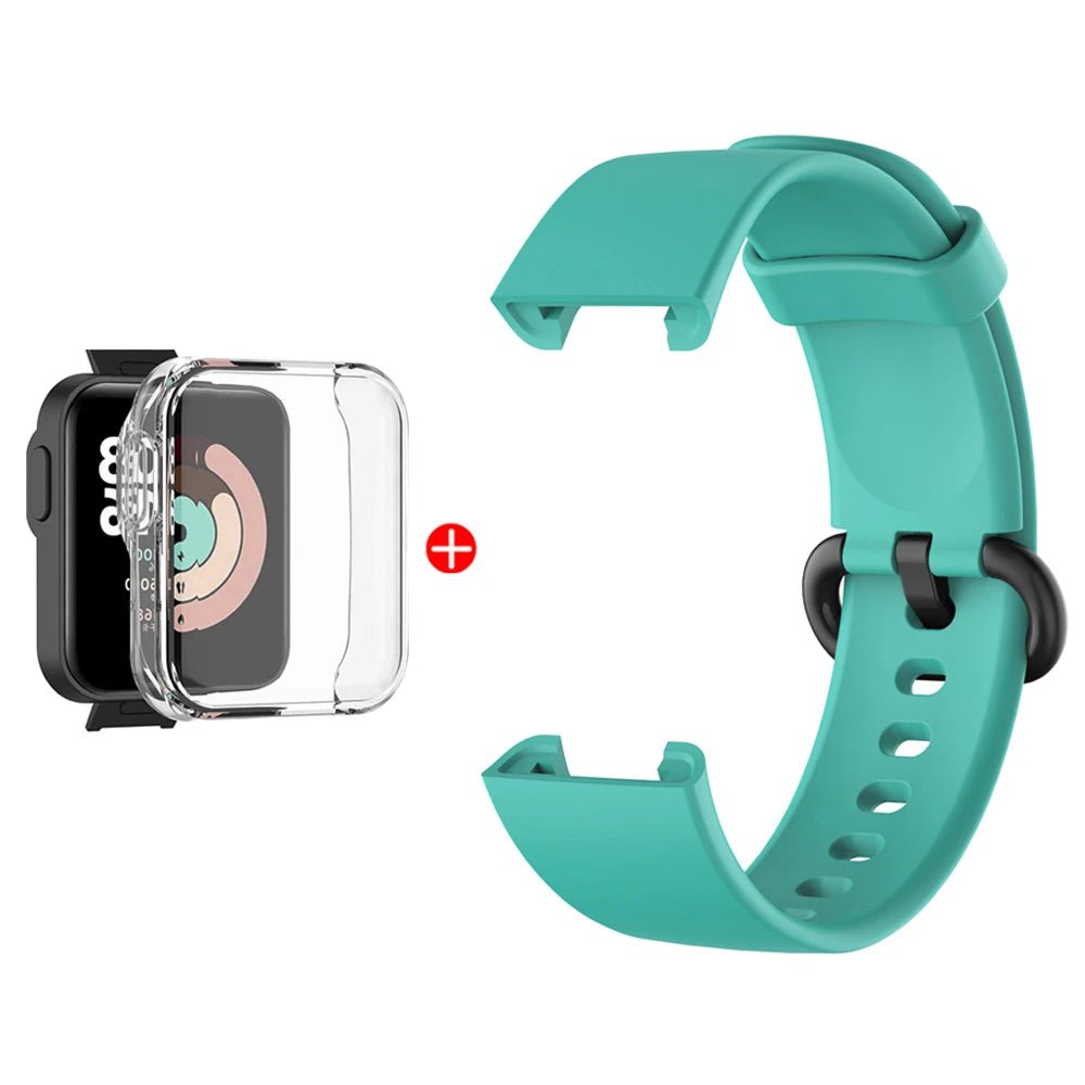 Storazone Teal Bundle / For Mi Watch Lite Replacement Strap For Mi Watch Lite Silicone Watchbands Watch Strap For Redmi Watch 2 Lite Strap Correa Bracelet