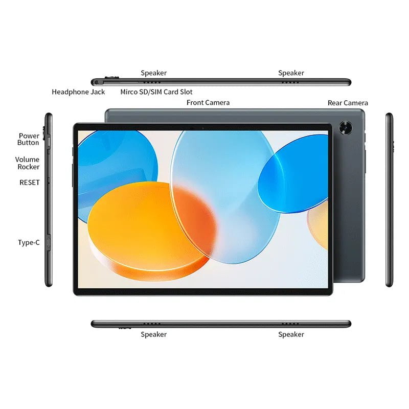 Storazone Teclast M40 Pro 2023 Android 12 Tablet 8GB RAM 128GB ROM UNISOC T616 10.1 inch Tablets 1920*1200 4G Dual SIM LTE 7000mAh Type-C